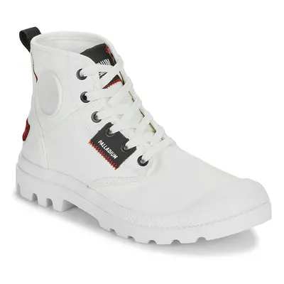 Palladium PAMPA HI PATCH Magas szárú edzőcipők Fehér