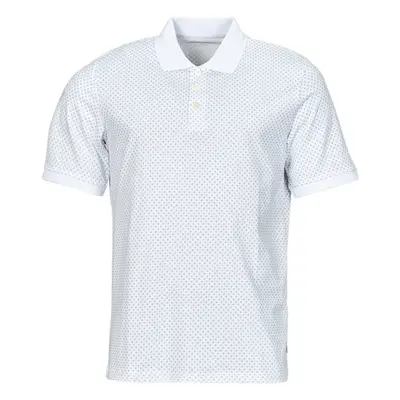 Jack & Jones JJLUIS AOP POLO SS Rövid ujjú galléros pólók Fehér