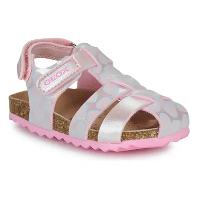 Geox B SANDAL CHALKI GIRL Szandálok / Saruk Rózsaszín