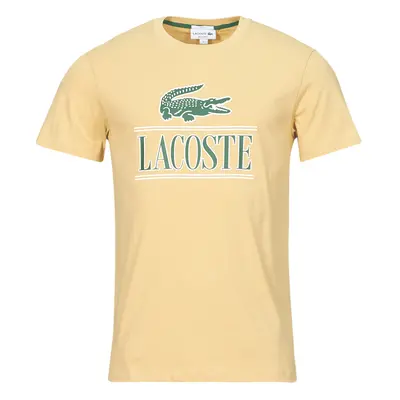 Lacoste TH1218 Rövid ujjú pólók Bézs