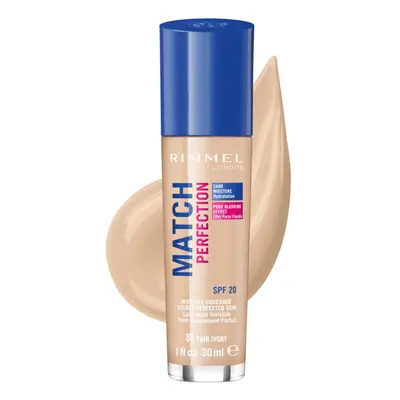 Rimmel London Match Perfection Foundation - 81 Fair Ivoiry Alapozók Bézs