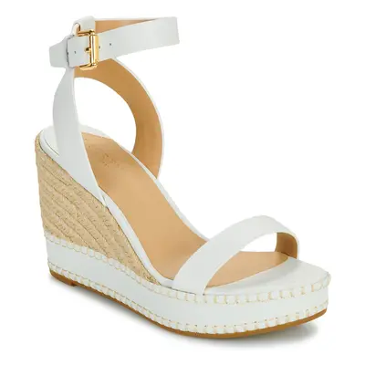 Lauren Ralph Lauren HILARIE-ESPADRILLES-WEDGE Szandálok / Saruk Fehér