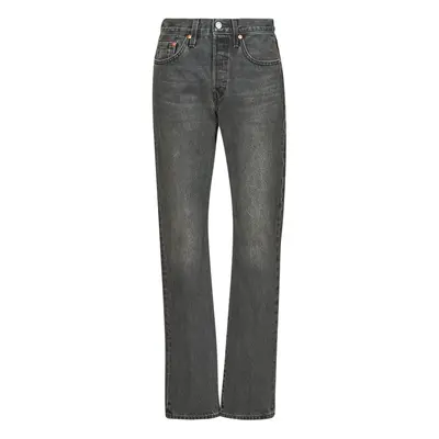 Levis 501® JEANS FOR WOMEN Egyenes szárú farmerek Fekete