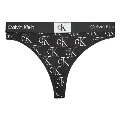 Calvin Klein Jeans MODERN THONG Stringek Fekete