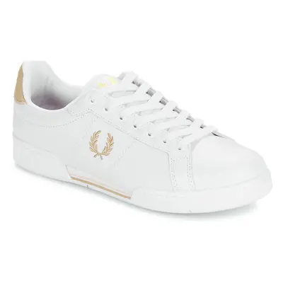 Fred Perry B722 Leather Rövid szárú edzőcipők Fehér