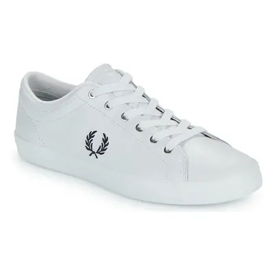 Fred Perry BASELINE LEATHER Rövid szárú edzőcipők Fehér