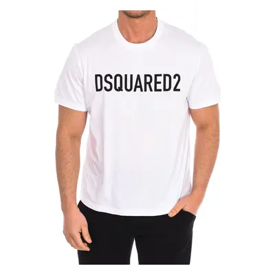 Dsquared S74GD1184-S23009-100 Rövid ujjú pólók Fehér