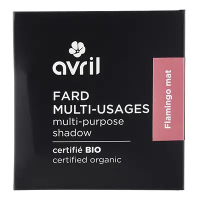 Avril Certified Organic Eyeshadow - Flamingo Mat Szem alapozók Rózsaszín