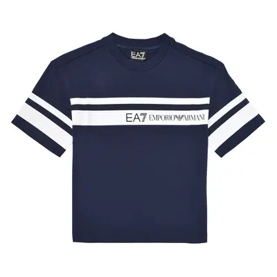 Emporio Armani EA7 TSHIRT 3DBT58 Rövid ujjú pólók Tengerész