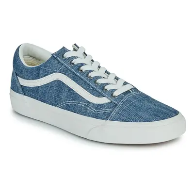 Vans Old Skool THREADED DENIM BLUE/WHITE Rövid szárú edzőcipők Kék