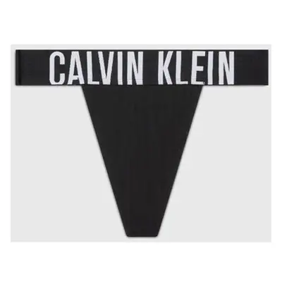 Calvin Klein Jeans 000QF7638EUB1 THONG Bugyik Fekete