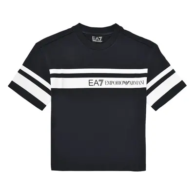 Emporio Armani EA7 TSHIRT 3DBT58 Rövid ujjú pólók Fekete