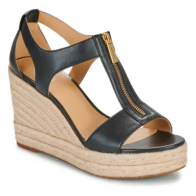 MICHAEL Michael Kors BERKLEY MID WEDGE Szandálok / Saruk Fekete