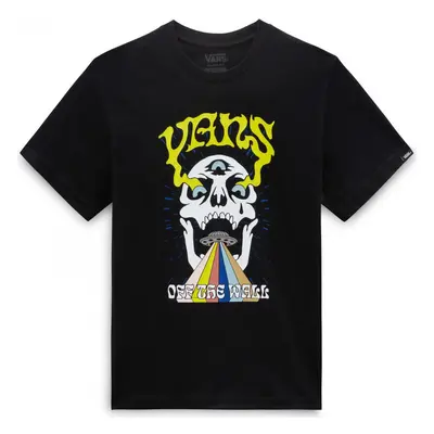 Vans skull ss Pólók / Galléros Pólók Fekete