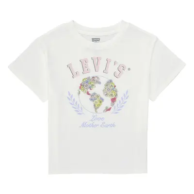 Levis EARTH OVERSIZED TEE Rövid ujjú pólók Fehér