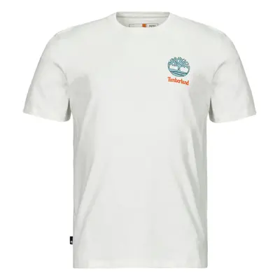 Timberland Back Graphic Short Sleeve Tee Rövid ujjú pólók Fehér