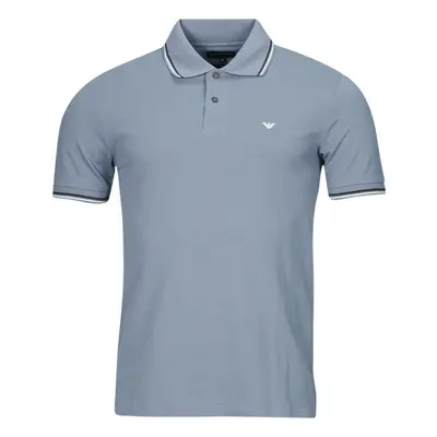 Emporio Armani POLO 8N1FB4 Rövid ujjú galléros pólók Kék