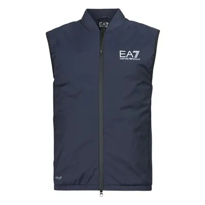 Emporio Armani EA7 BOMBER VEST Steppelt kabátok Kék