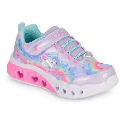 Skechers FLUTTER HEART LIGHTS Rövid szárú edzőcipők Ezüst