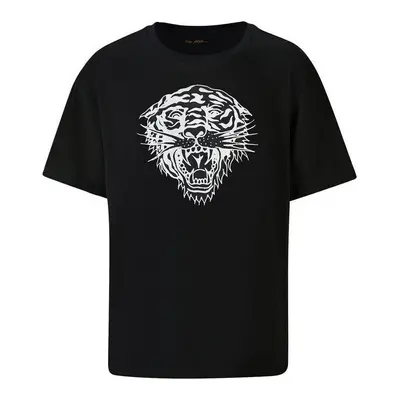 Ed Hardy Tiger-glow t-shirt black Rövid ujjú pólók Fekete