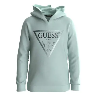 Guess LS FLEECE Pulóverek Kék