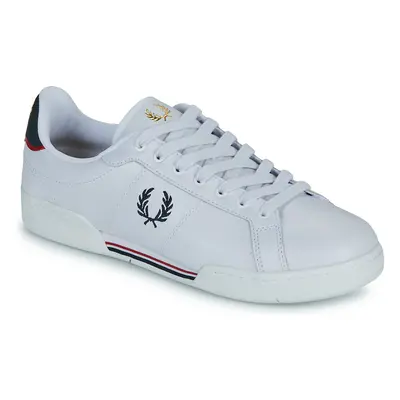 Fred Perry B722 LEATHER Rövid szárú edzőcipők Fehér