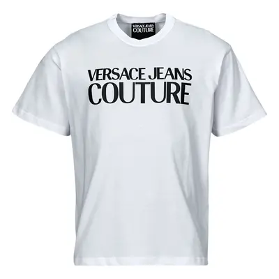 Versace Jeans Couture 76GAHG01 Rövid ujjú pólók Fehér