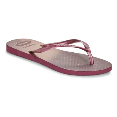 Havaianas SLIM GLOSS Lábujjközös papucsok Lila