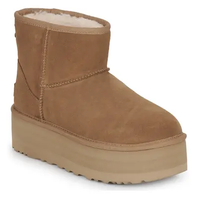 UGG W CLASSIC MINI PLATFORM Csizmák Barna