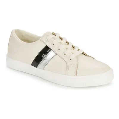 Lauren Ralph Lauren JANSON II-SNEAKERS-LOW TOP LACE Rövid szárú edzőcipők Fehér