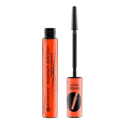 Essence Maximum Definition Volumizing Mascara - 01 Black Szempillaspirálok Fekete