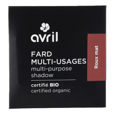 Avril Certified Organic Eyeshadow - Roux Mat Szem alapozók Piros