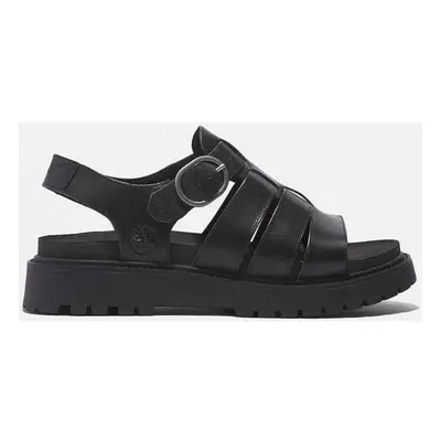 Timberland Clairemont way fisherman sandal Szandálok / Saruk Fekete