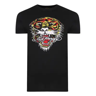 Ed Hardy Mt-tiger t-shirt Rövid ujjú pólók Fekete