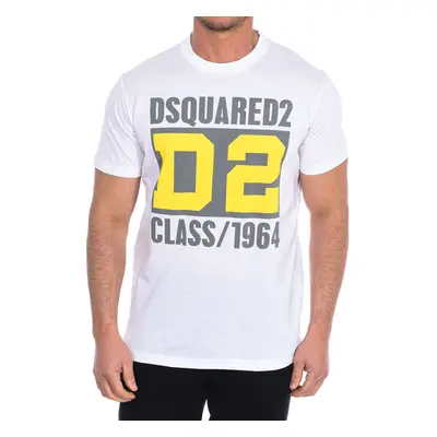 Dsquared S74GD11-69S23009-100 Rövid ujjú pólók Fehér