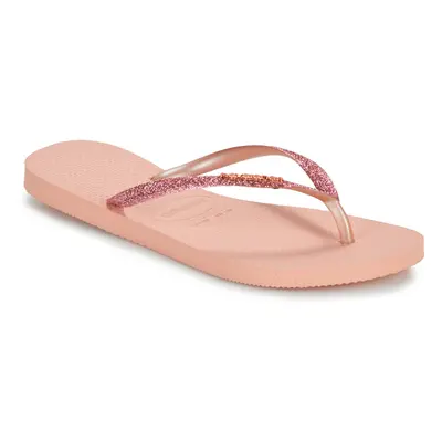 Havaianas SLIM GLITTER II Lábujjközös papucsok Rózsaszín