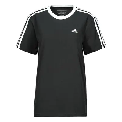 adidas W 3S BF T Rövid ujjú pólók Fekete