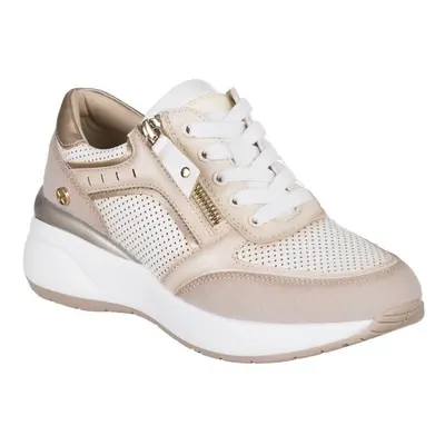 Xti SNEAKERS 142578 Rövid szárú edzőcipők Bézs