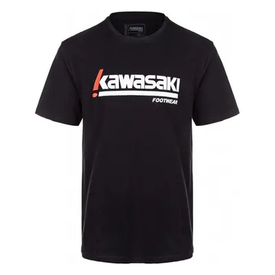 Kawasaki Kabunga Unisex S-S Tee K202152 1001 Black Rövid ujjú pólók Fekete