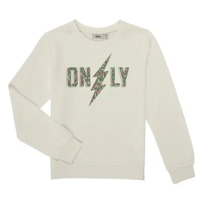 Only KOGRUNA L/S O-NECK UB CS SWT Pulóverek Fehér