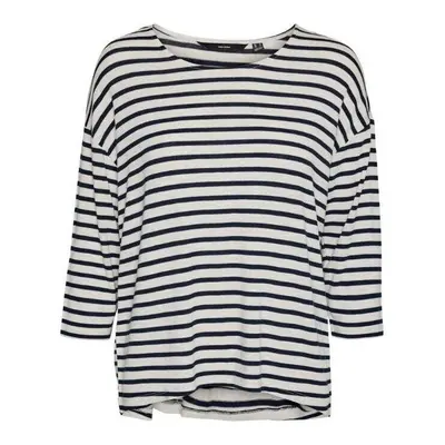 Vero Moda 10304433 HOLLY Pólók / Galléros Pólók Bézs