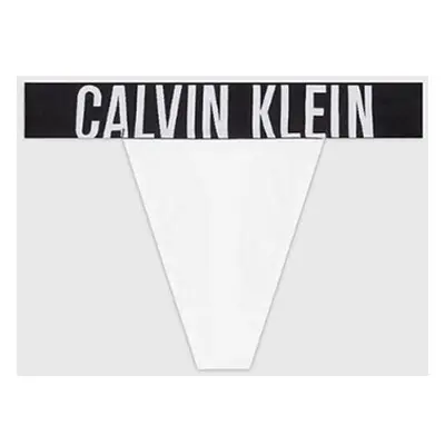 Calvin Klein Jeans 000QF7638E100 THONG Bugyik Fehér