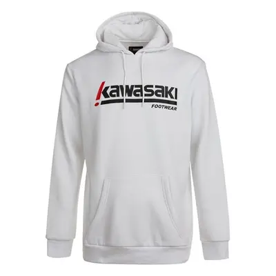 Kawasaki Killa Unisex Hooded Sweatshirt K202153 1002 White Pulóverek Fehér