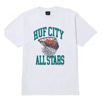 Huf T-shirt swish ss Pólók / Galléros Pólók Fehér