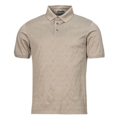 Emporio Armani POLO 3D1FM8 Rövid ujjú galléros pólók Bézs