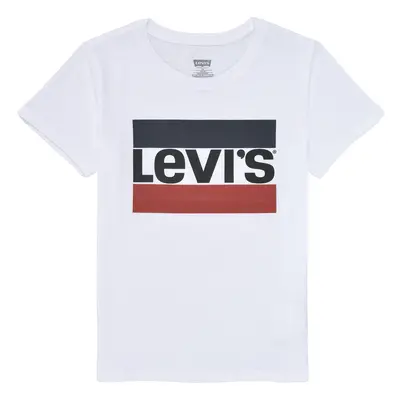 Levis SPORTSWEAR LOGO TEE Rövid ujjú pólók Fehér