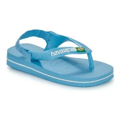 Havaianas BABY BRASIL LOGO II Lábujjközös papucsok Kék