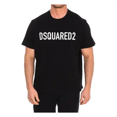 Dsquared S74GD1184-S23009-900 Rövid ujjú pólók Fekete