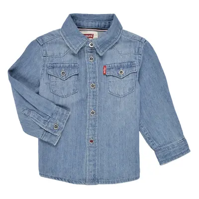 Levis LVB BARSTOW WESTERN SHIRT Hosszú ujjú ingek Kék