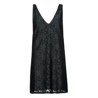 Desigual VEST_LACE Rövid ruhák Fekete